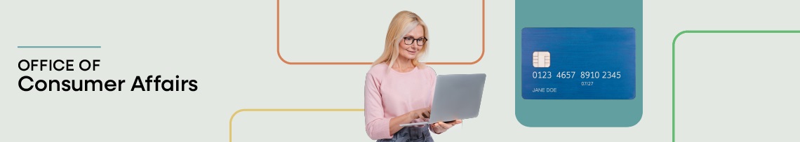 Image of a woman surfing the internet on a laptop