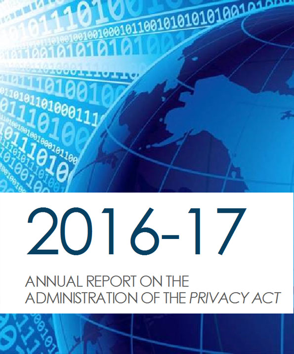 2016-17 Annual Report Privacy Act