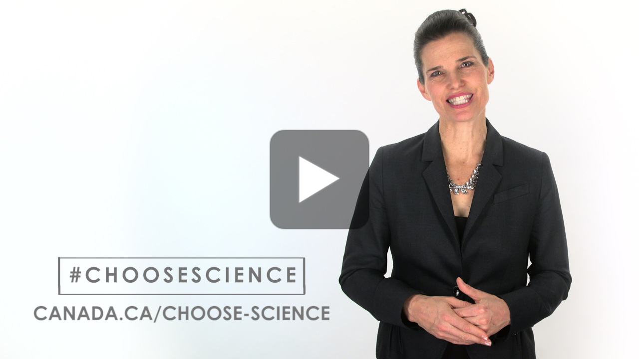 Play button: Why I chose science #ChooseScience
