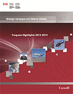 Strategic Aerospace and Defence Initiative—Program Highlights 2013–2014