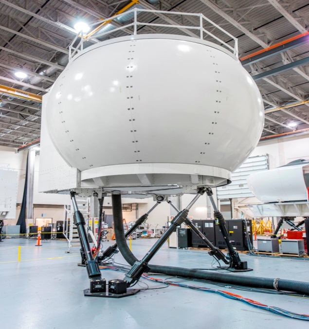 CAE 3000 Series full flight simulator for light and medium size civil helicopters