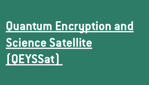 Quantum Encryption and Science Satellite (QEYSSat)