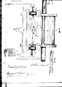 Un dessin d'un dessin de brevet.
