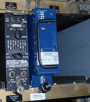 AFIRS 228 installé dans le compartiment électronique dans la zone de fret de l'avion