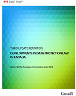 Third Update Report on Developments in Data Protection Law in Canada