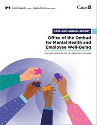 Office of the Ombud for Mental Health and Employee Well-Being: 2021–2022 Annual Report