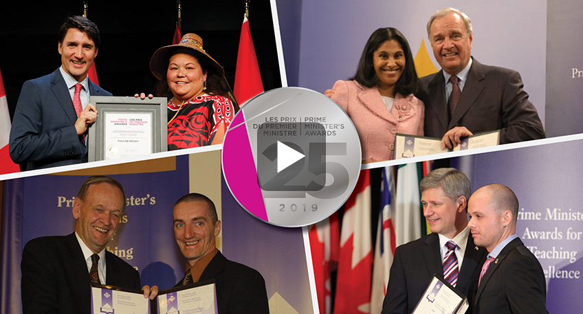 Vidéo :25 ans des Prix du premier ministre