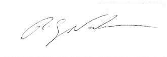 Signature de Rick Nadeau, Président, Quorus Consulting Group Inc.
