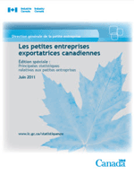 Couverture de la publication Les petites entreprises exportatrices canadiennes