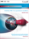 Couverture du Profil des PME : les exportateurs canadiens