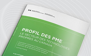 Profil des PME : Secteur des technologies propres au Canada – Février 2020