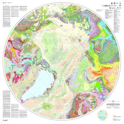 Geological Map of the Arctic