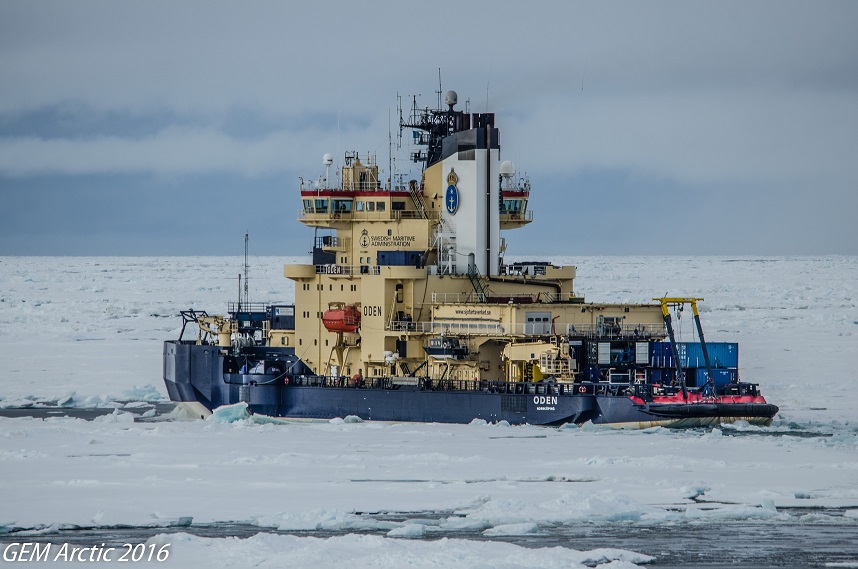 Swedish Icebreaker Oden 