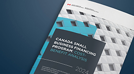 Canada Small Business Financing Program: Cost-benefit analysis