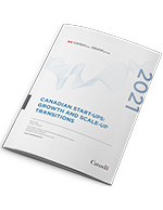 Cover of report: Canadian Start-ups: Growth and Scale-up Transitions