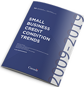 Cover of report: Small Business Credit Condition Trends 2009–2019