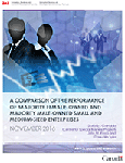 Cover of the report: A Comparison of the Performance of Female-Owned and Male-Owned Small and Medium-Sized Enterprises, November 2016