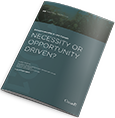 Cover of report: Entrepreneurship in rural Canada: Necessity or opportunity driven?