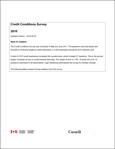 Cover of the Credit Condition Survey - 2010 report