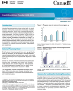 Cover for the Credit Condition Trends 2009-2012 analysis