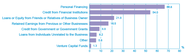 Figure 10: Financing Instruments Used for Business Acquisitions, 2011 (the long description is located below the image)