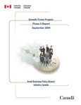 Cover of the Growth Firms Project: Phase II report