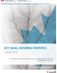 Cover of the Key Small Business Statistics - June 2016 publication