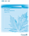 Cover of the Key Small Business Statistics - August 2013 publication