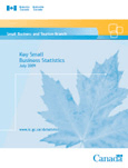 Cover of the Key Small Business Statistics - July 2009 publication