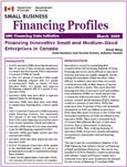 Cover of the Financing Profile: Financing Innovative Small and Medium-Sized Enterprises in Canada