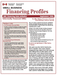 Cover of the Financing Profile: Informally Financed SMEs