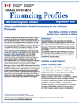 Cover of the Financing Profile: Small and Medium-Sized Enterprises in the Atlantic Provinces
