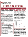 Cover of the Financing Profile: Visible Minority Entrepreneurs