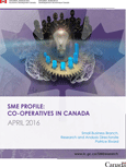 Cover of the SME Profile: Co-operatives in Canada report