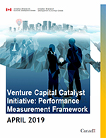 Venture Capital Catalyst Initiative: Performance Measurement Framework - April 2019
