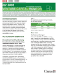 Cover of the Venture Capital Monitor - Q2 2008 publication