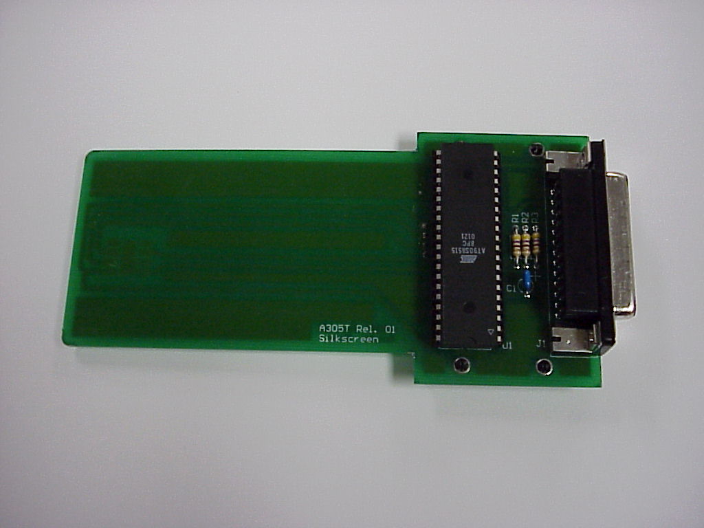 photograph of an AVR3 card