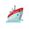 Icon of a group of ships